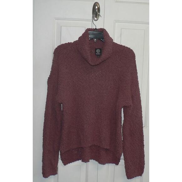 Bobeau Women's Popcorn Knit Turtleneck Sweater in Mauve Large MSRP $68 - Picture 2 of 4
